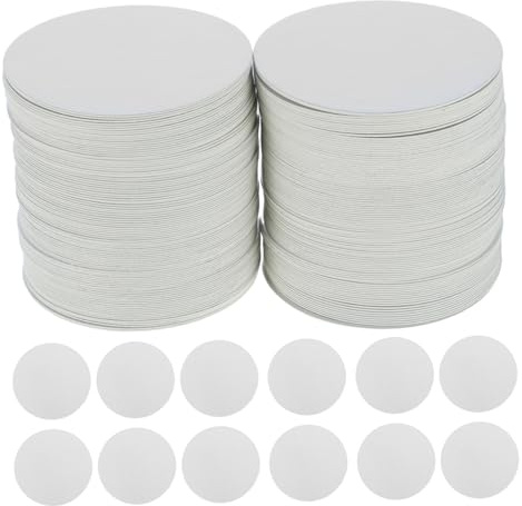 Ipetboom 200pièces Joint Étanchéité pour Couvercles de Bouteilles Joint pour Scelleuse à Induction Étanche pour Pots Cosmétiques Plastique et Verre et Flacons de Conserve