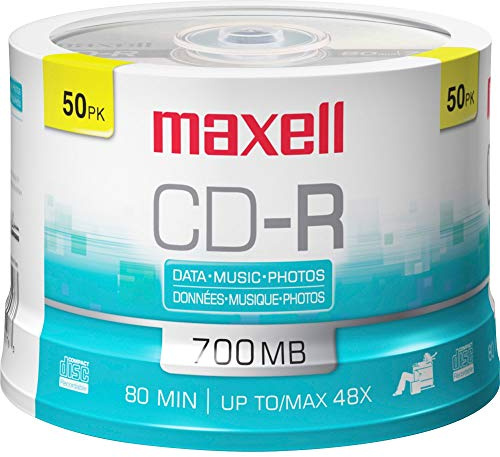 Maxell CD-R 40 x 700 MB (50 PK spindle)