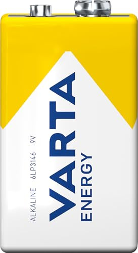 Varta Energy - Pilas alcalinas 9V, Pack x1, azul