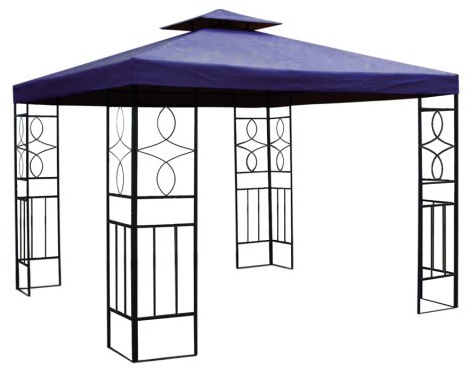 ERSATZDACH WASSERDICHT BLAU DUNKELBLAU PARTYZELT PAVILLON DACH STOFFDACH M. DACHKRONE