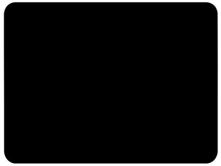 Silent Monsters Tapis de Souris L (360 x 250 mm) Mouse Pad, Motif Noir - Approprié pour Souris de Bureau et Gaming