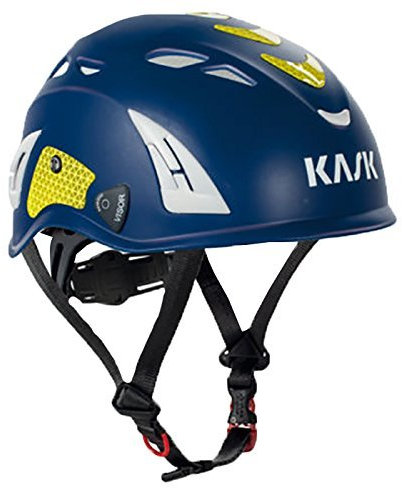 Kask WHE00009 – 251 taglia 51 – 63 cm Plasma Hi Viz casco – blu/giallo by Kask
