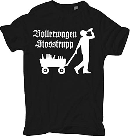 Herren Männer T-Shirt Bollerwagen Stosstrupp Männertag Vatertag Himmelfahrt