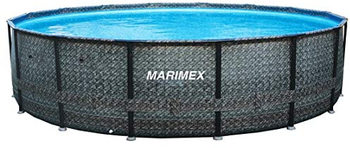 Marimex Florida Piscina Premium Ratan I Piscina de Pared de Acero para jardín I 4,57x1,32 m I sin Accesorios