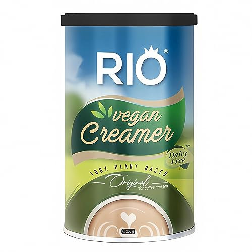 Rio Vegan Coffee Creamer (250g), Plant Based Milk Powder, Lactose Free, Non Dairy Creamer