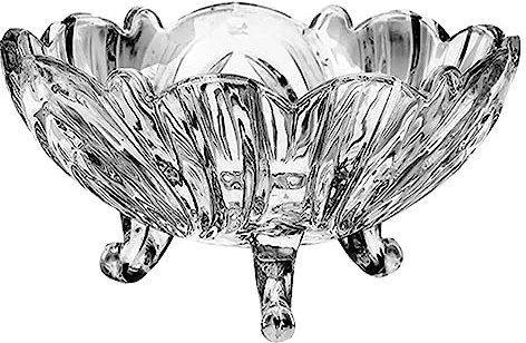 Cesta Fruta 2 piezas de estilo doméstico, mesa de centro moderna for sala de estar, plato de aperitivos, plato de fruta de cristal for dormir creativo, plato de fruta grande transparente con pulveriza