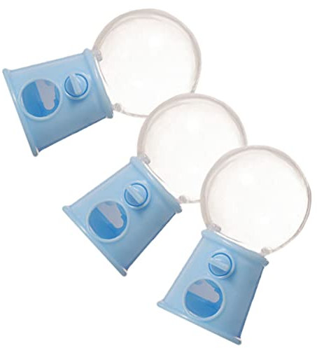 MAGICLULU Adornos De Máquina De Dulces 3 Mini Dispensadoras De Chicles De Plástico Recuerdo De Fiesta