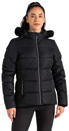 Dare 2b Womens/Ladies Glamorize V Ski Jacket (14 UK) (Black)