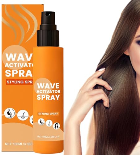 Better Wave Activator Spray | 100 ml Activador Spray para cabello ondulado | Acondicionador de peinado para mujeres hombres salón | Viaje Event Fiesta Cuidado