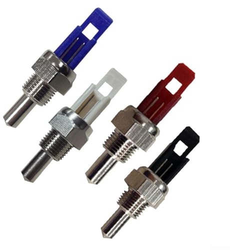 4Pcs Temperature Thermistor Sensor for Boilers 5114725 Zinc Alloy Accurate Water Temperature Monitoring Heating System Replacement Parts