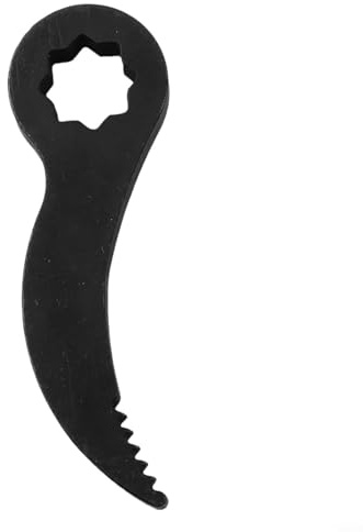Adjustable Crowbar Adapter Head 93x9.5mm for 1/2 Inch Wrench, Hardened Steel Prying Tool with Nickel Plated Finish, for Automobile Repair and