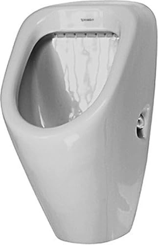 Duravit Absaug-Urinal Duraplus 34,5x31,5cm, Zul. v hi., o Fliege, weiß