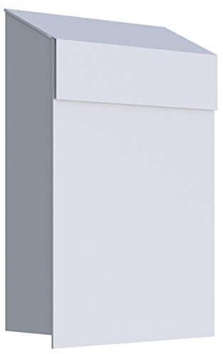 Briefkasten, Design Wandbriefkasten Baby Box in weiß - Bravios