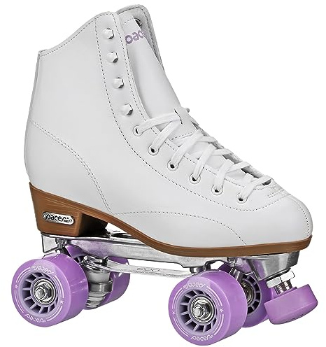 Pacer Stratos Traditional Quad Roller Skates, White sz 10