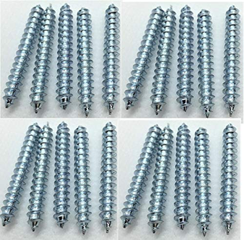 Dowel screws wood to wood to join timber Quantity 20 (Size 5mm Thick x 40mm Long) by REMI TOOLS LTD