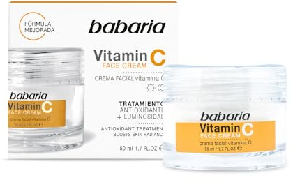 Babaria - Crema Facial Con Vitamina C | Mujer Y Hombre 50ml | Skin Care | Vitamina C Para La Cara |