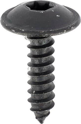 Tornillo de chapa de cabeza ancha para interior RLX Huella Torx en bolsita, 4,2 mm x 16 mm, zinc negro, lote de 20