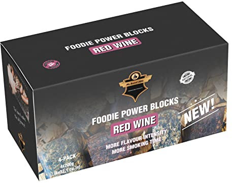 POWERHAUS24 Foodie Power Lot de blocs d'encens de qualité gastronomique, 100 % naturel, copeaux d'encens pressés et farine de fumage, 760 g