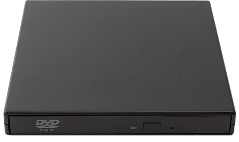 Grabadora de DVD USB 2.0 de Alta Velocidad Unidad CD RW Compacta para Computadora Portátil de Escritorio, Plug and Play, Multifunción, Ampliamente Compatible con Todas Las Marcas