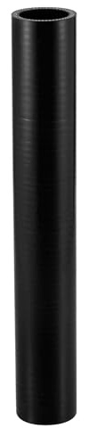 QUARKZMAN 1 Pz Tubo in Silicone per Auto Nero da 35mm 1.38 ID 300mm 11.81 Lunghezza 0 Gradi Universale per Tubo Refrigerante