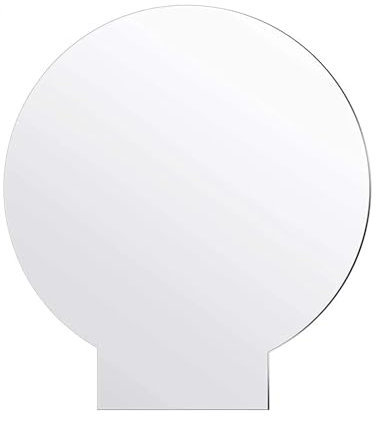 4 Stück runde Acrylglasplatten, klare organische Glasplatten, 2 mm dicke runde Kunststoffplatten for Hobby-Vitrinen