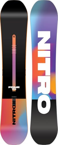 Nitro Tabla de Snowboard para Hombre Prime Chroma CAM-out BRD´25, Allmountainboard, Directional, Flat-out Rocker, All-Terrain, Mid-Wide