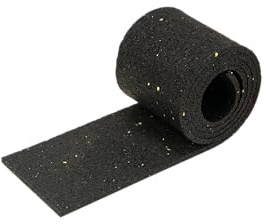 REGUPOL 1720 Antirutschmatte Ladungssicherung Gummigranulat Rolle 1200mm Bautenschutzmatte 6mm Höhe Antirutschmatte LKW 100mm Anhänger PKW Gummimatte