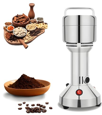 Molinillo De Café Eléctrico 100 G, Molinillo De Especias Y Frijoles De Café Multifunción, Lavavajillas, Molinillo De Hierbas Eléctrico De 650w, Molinillo De Granos para Hierbas, Especias