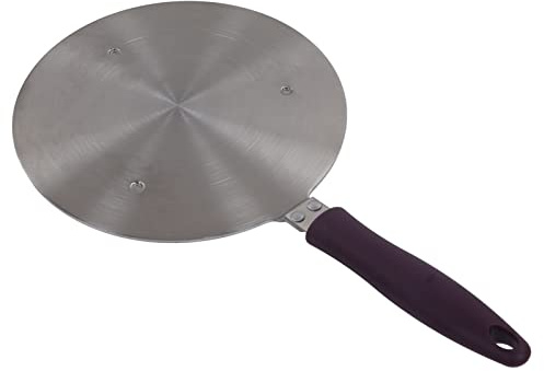 Haofy Plaque Adaptateur à Induction de 7 Pouces en Acier Inoxydable avec Diffuseur de Chaleur pour une Cuisson Uniforme, Adaptée aux Casseroles en Fer et en Céramique sur Table de Cuisson à (20#)