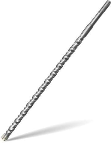 SDS Plus Bohrer 14 x 350mm,Professionell Betonbohrer mit 4 Hartmetall Schneiden,Ideal zum Bohren in Stein, Beton, Naturstein, Ziegelmauer
