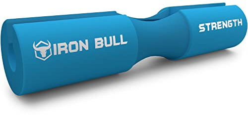 Iron Bull Strength Fortgeschrittenes Kniebeugen-Polster [Barbell Pad] – Hantelstangen-Unterstützung für Kniebeugen – Schutzpolster für Nacken & Schulter