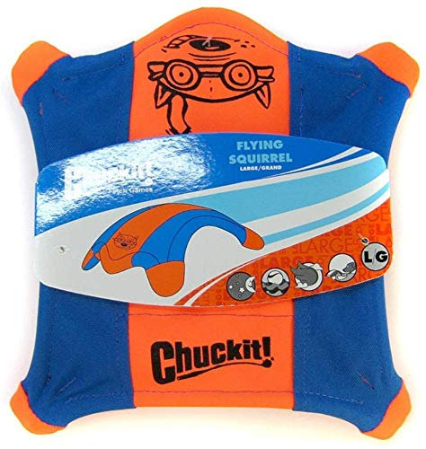 Chuckit! Flying Squirrel Toss Toy Floats Large 11 - Pack of 6