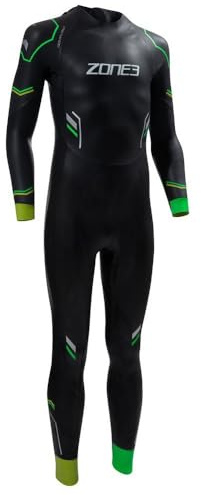 Zone3 Adventure Triathlon/Open Water Neoprenanzug Kinder schwarz/grün