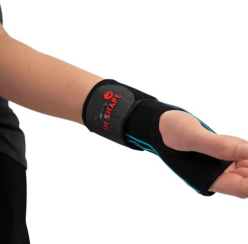 MEDOSAN Handgelenksbandage, elastisch | für Sport & Alltag | schwarz | verschiedene Größen (L/XL)
