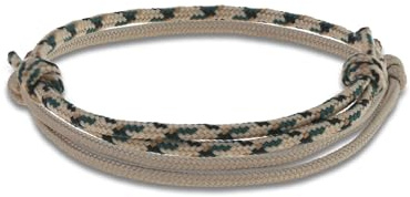 Made by Nami Pulsera de Cuerda Trenzada de 2 Piezas para Hombre y Mujer Juego de 2 Pulseras de Cuerda Náutica Impermeables y Ajustables (Set 1)