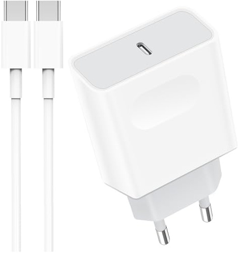 Chargeur USB C for iPhone 16/16 Pro/16 Pro Max/16 Plus/15/15 Pro/15 Pro Max/15 Plus, 30W Prise Adaptateur Rapide e 2M Cable pour Samsung Galaxy S23 S22 S21, Type C Rapida Alimentatore Mural Nanaisse