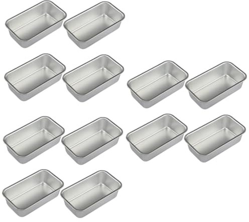 IMIKEYA 12pcs High-Temperature Baking Tray Multi-use Cake Non-Stick Bread Kitchen Supplies for Home Professional