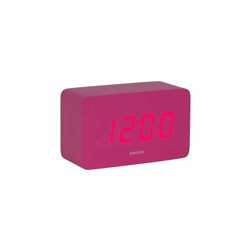 Karlsson [SA2026/02] [DL] Alarm Clock Spry Tube LED Bright pink -