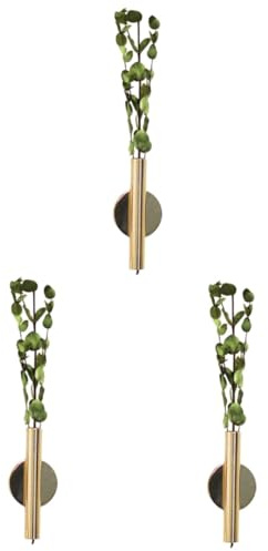 Cabilock 3 Pezzi Di Vasi Da Parete In Ferro Battuto Per Fiori Decorazioni Floreali Per Matrimoni Decorazioni Da Parete Per La Casa Vasi Da Vasi In Metallo Mini Portafiori A