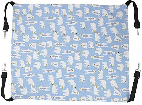 CIYODO Katzenhängematte Aus Atmungsaktivem Material Platzsparend Und Waschbar Für Kleine Haustierkäfige Geeignet Für Katzen Kaninchen Und Andere Kleintiere