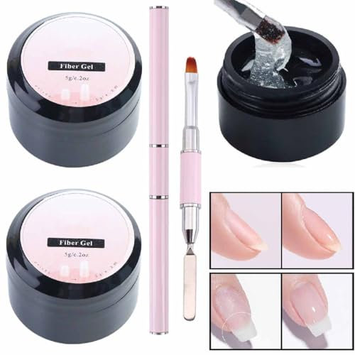 2pcs Nail Repair Protection Gel,Nail Repair Kit For Split Natural Nail,Instant Cracked Nail Repair Gel,Nail Repair Kit For Cracked Natural Nail Emergency Easy Quick Fix