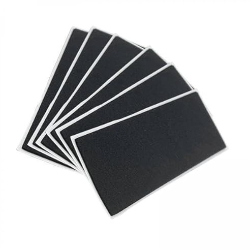 F Fityle 3 X 6 Finger Skateboard Aufkleber, Fingerboard Deck Tape Aufkleber, Bequem, rutschfest