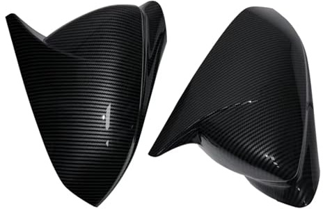 Fbxmjoa Tür Außenspiegel Kappe Für Seat Leon Für Cupra Formentor 2020-2024 Auto Rückspiegel Seitenspiegel Abdeckung Flügelkappe Türgehäuse Schalenverkleidung Spiegel Abdeckung Gehäuse(Carbon Pattern)