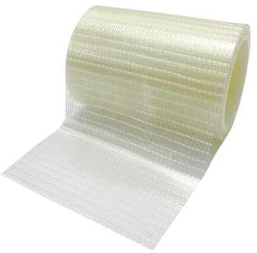 KISPATAI Clear Awning Repair Tape 39FT Waterproof Adhesive for Tents | 39FT clear repair tape for awnings, tents, tarps, canopies, boat covers, umbrellas, packaging and strapping.