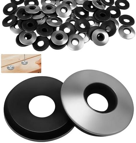 50 Stück EPDM Dichtscheiben, EPDM Unterlegscheiben, Dichtungsscheiben M8 | Unterlegscheiben M8 Mit Dichtung, Dichtscheibe, für Bohrschrauben Schrauben Spenglerschrauben (m8 X 19mm)