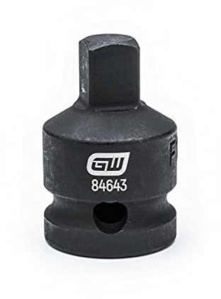 GEARWRENCH 1/2 Drive 1/2 F x 3/8 M Impact Adapter - 84643