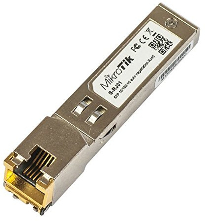MikroTik SFP RJ45 10/100/1000M Modul, Kupfer
