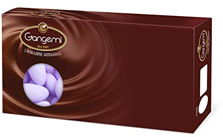 Gangemi - Confetti al Cioccolato Fondente Classici - Vari colori - 1000 g (lilla)