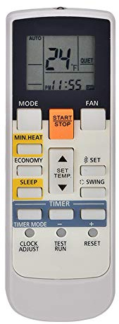 Tosuny Climatiseur télécommande pour Remplacement de contrôleur AC AR-RAH1E AR-RAH2E pour