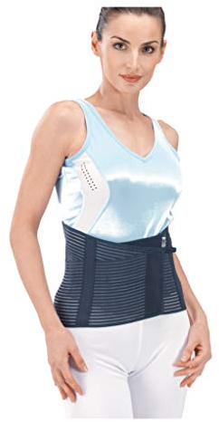 Corsetto ortopedico lombosacrale semirigido millerighe Fgp CRM 900 mis.L